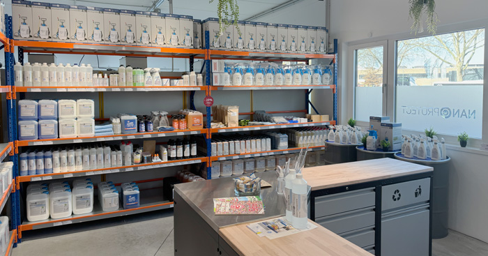 Abholshop Düsseldorf – Beratung vor Ort - Nanoprotect Abholshop Düsseldorf – Beratung vor Ort
