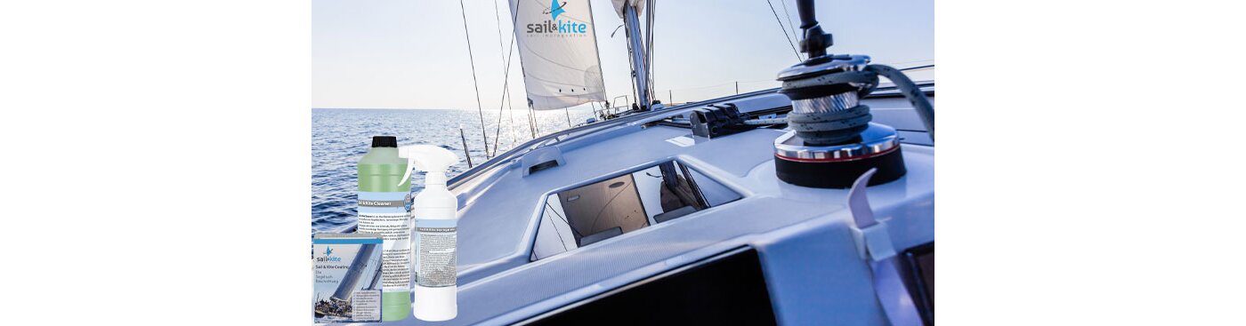 Sail &amp; Kite - Segelpflege für Profis - Sail &amp; Kite Segelpflege für Profis - Powered be Nanoprotect.de