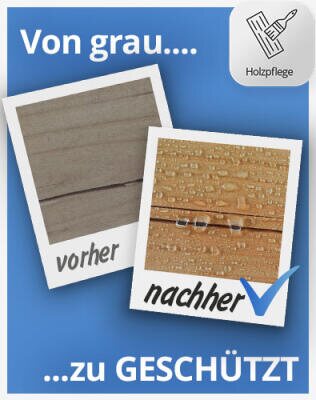 Holzpflege mit Nanoprotect