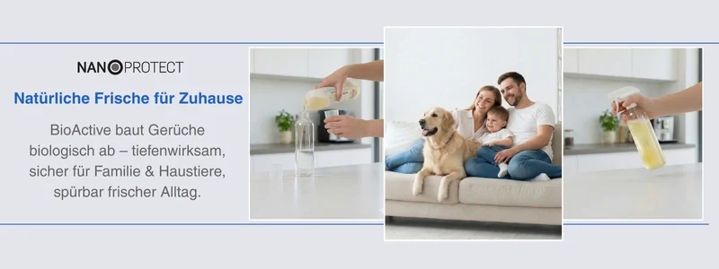 Nanoprotect Geruchsneutralisierer im Alltag