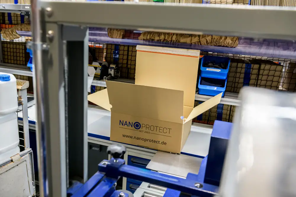 Nanoprotect GmbH - Verpackungsmaschine