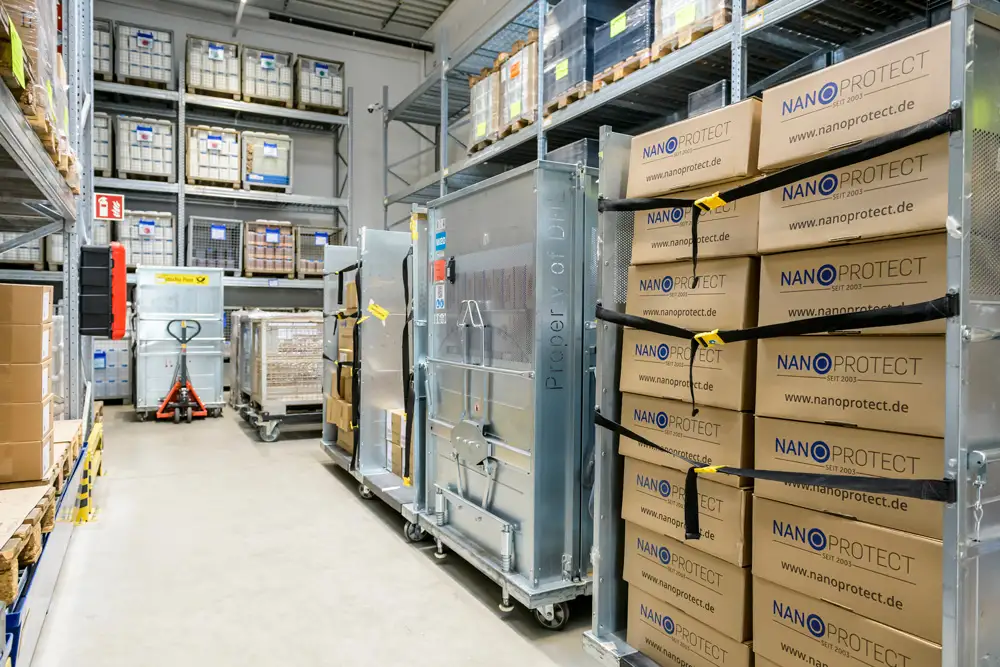 Nanoprotect GmbH - Paketabholung