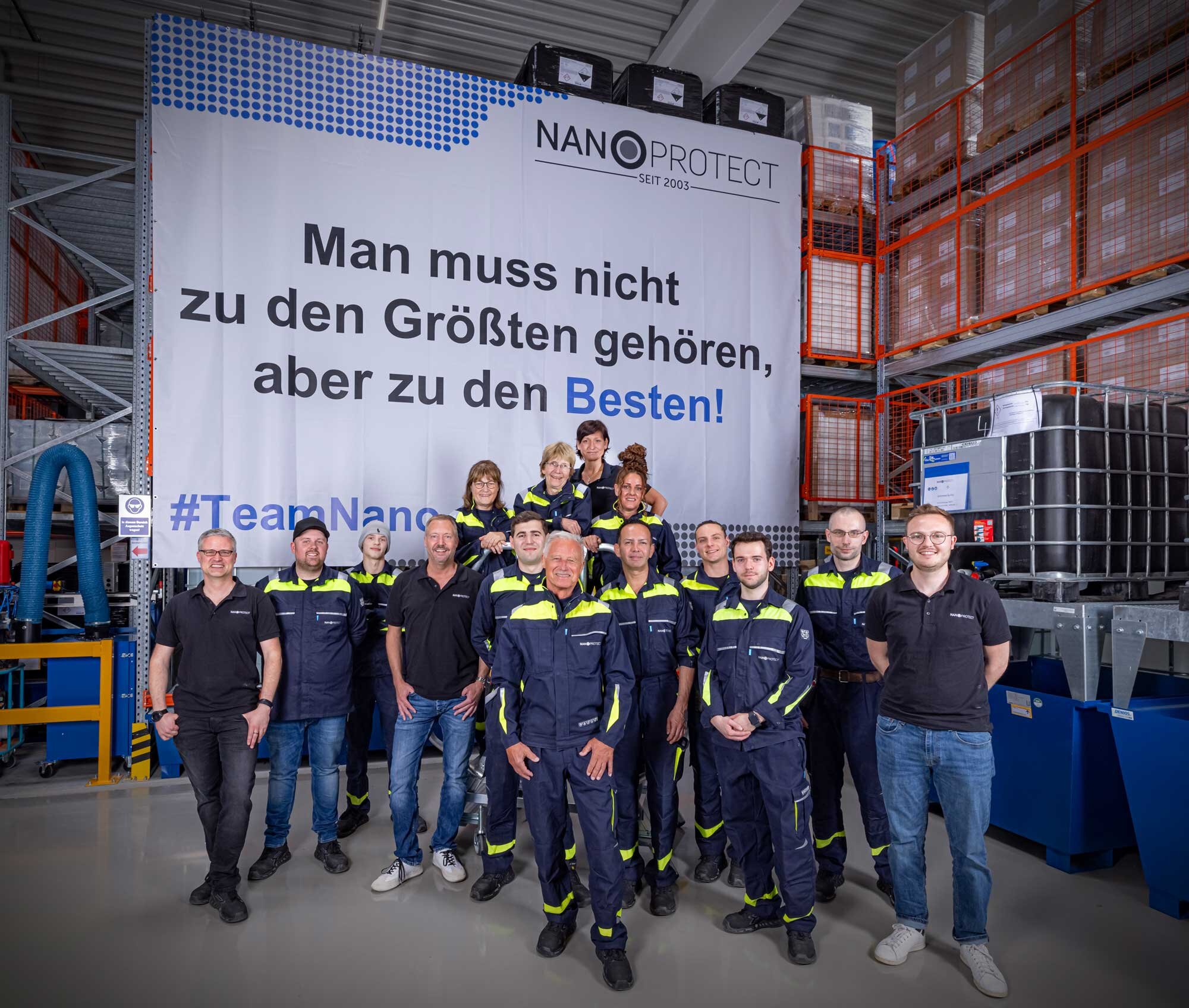 Das Nanoprotect Team