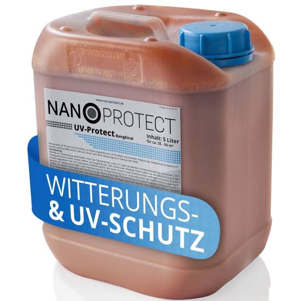 UV-Protect Bangkirai - 5 Liter - Witterungsschutz