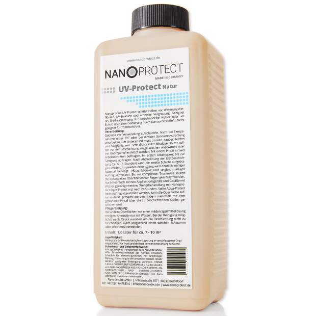 UV-Protect Natur - 1 Liter - Witterungsschutz