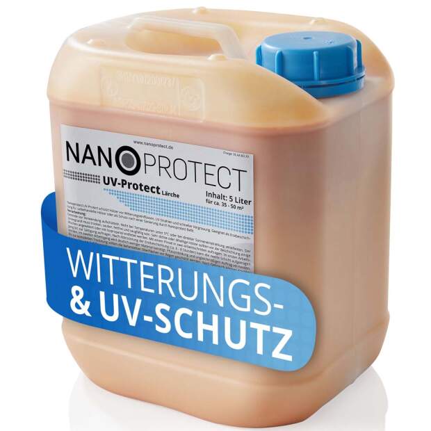 UV-Protect Lärche - 5 Liter - Witterungsschutz