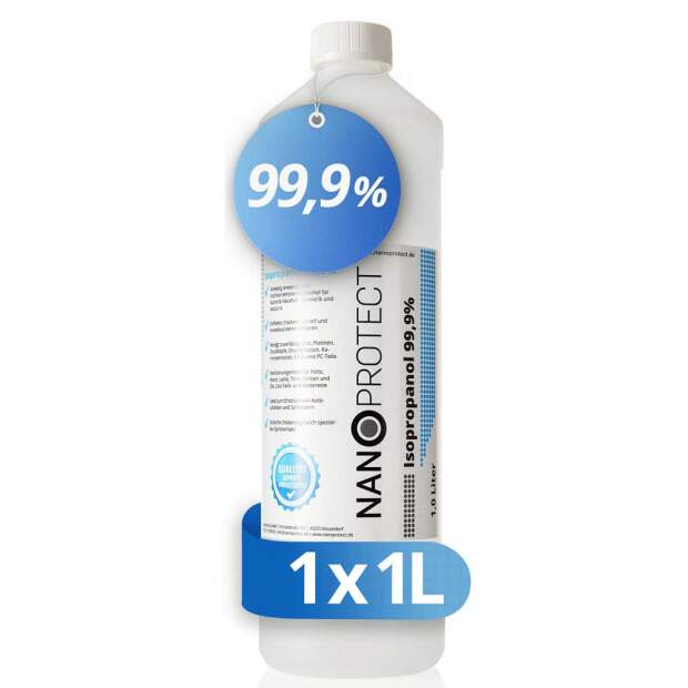 Isopropanol 99,9% - 1 Liter - Einzelprodukt