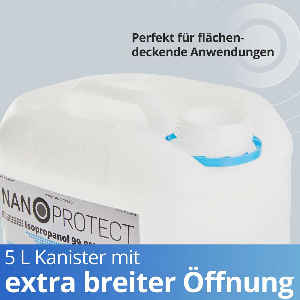 Isopropanol 99,9% - 5 Liter - Nanoprotect GmbH, 27,95 €