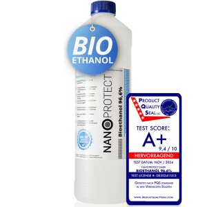 Bioethanol 96,6% - 1 Liter - Einzelprodukt