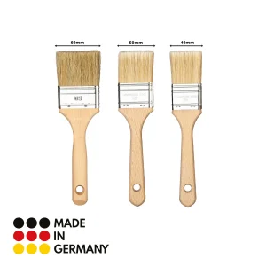 Flachpinsel Set - 3 St&uuml;ck
