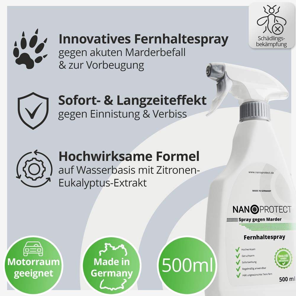 Silva 1119 Gejo-Anti-Marder-Spray 200 ml : : Drogerie &  Körperpflege