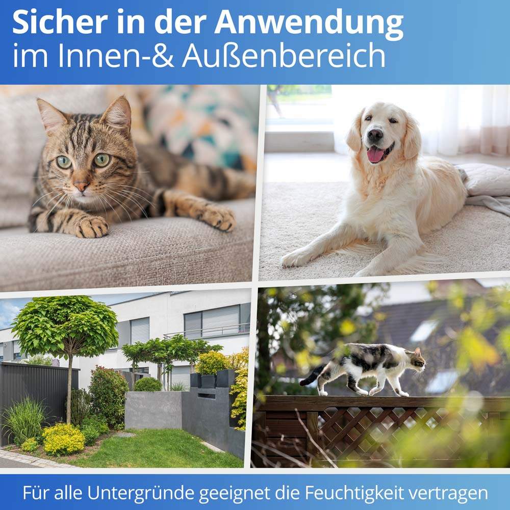 PETSLY Mildes Hunde Katzenabwehrspray Hygienisches Haustierspray gegen  urinieren