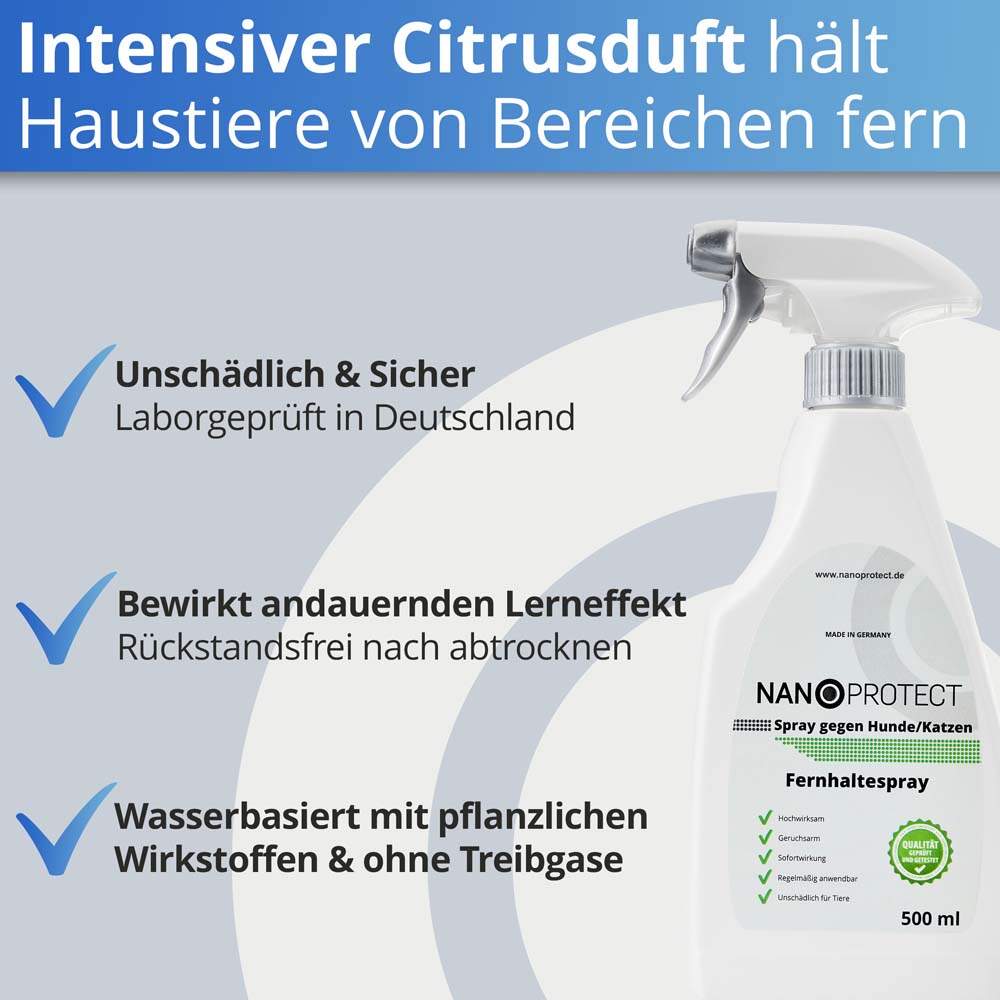 Spray gegen Marder - 500 ml - Nanoprotect GmbH, 12,95 €