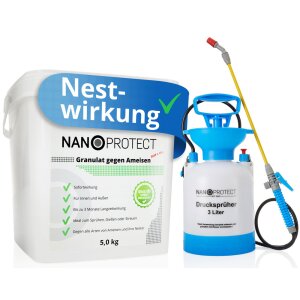Granulat gegen Ameisen - 5 kg + Druckspr&uuml;her
