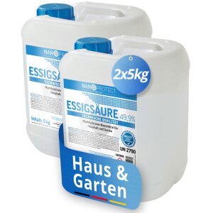 Essigsäure  49,9% - 10 kg