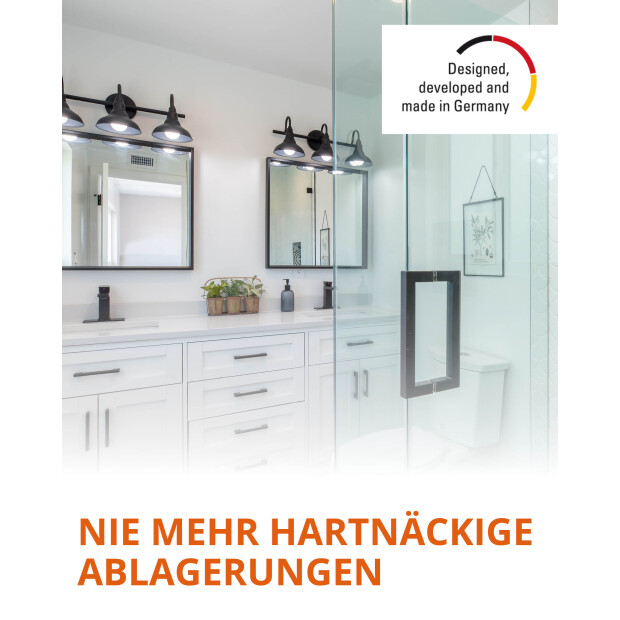 CleanglaS Glasversiegelung - Set für 72 m² - mit Glasreinigungspolitur + Tuch