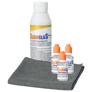 CleanglaS Glasversiegelung - Set für 72 m² -...