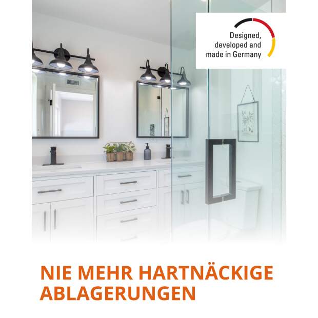 CleanglaS Glasversiegelung - Set für 24 m² - mit Glasreinigungspolitur + Tuch