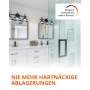 CleanglaS Glasversiegelung - Set für 48 m² - mit Glasreinigungspolitur + Tuch
