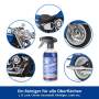 Shinykings Wash & Shine BIKE - Wasserloser Schnellreiniger - 5,5 Liter + 4 x Spezialtuch