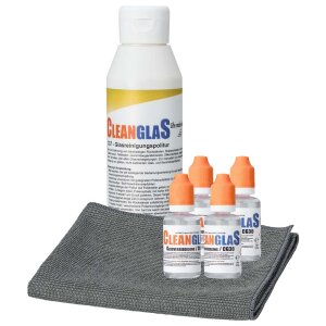 CleanglaS Glasversiegelung - Set für 96 m² -...