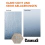 CleanglaS Glasversiegelung - Set für 96 m² - mit Glasreinigungspolitur + Tuch