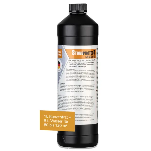 StoneprotecT SP5000 Ultra Konzentrat - 1 Liter - Steinversiegelung