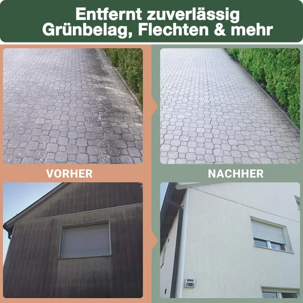 StoneprotecT SPGREEN Konzentrat - 1 Liter - Grünbelagentferner