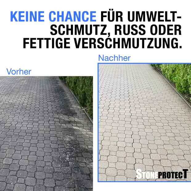 StoneprotecT SPBLUE Konzentrat - 1 Liter - Steinreiniger