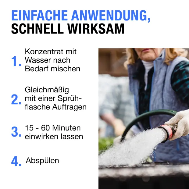 StoneprotecT SPBLUE Konzentrat - 1 Liter - Steinreiniger