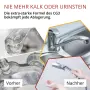 CleanglaS Glasreinigung - Set - mit Entkalker + Glasreinigungspolitur + Tuch