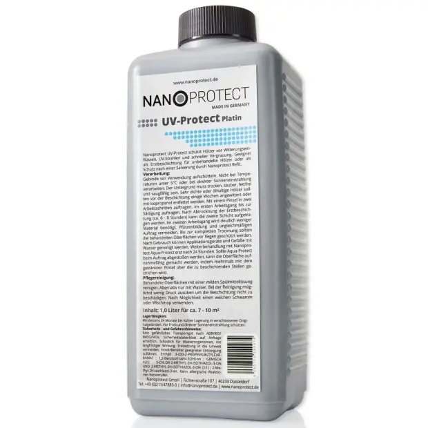 UV-Protect Platin - 1 Liter - Witterungsschutz