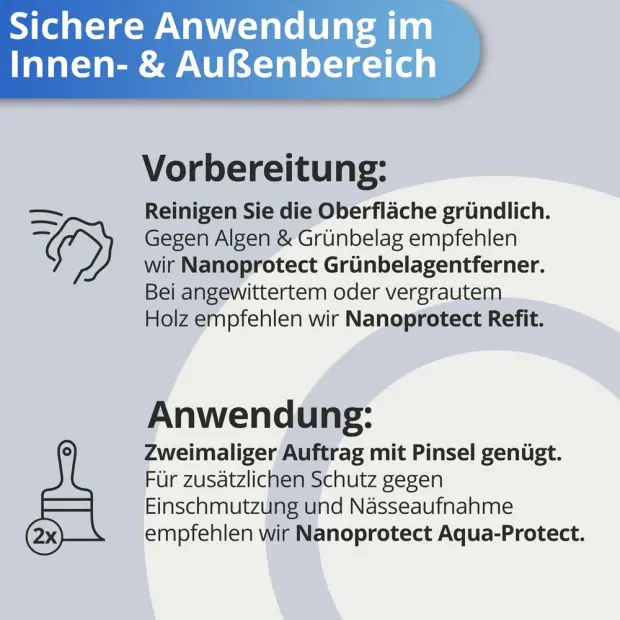 UV-Protect Platin - 1 Liter - Witterungsschutz