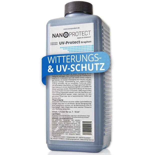 UV-Protect Graphen - 1 Liter - Witterungsschutz