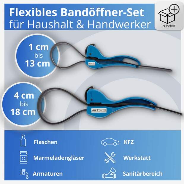 Bandschlüssel - 2er Set