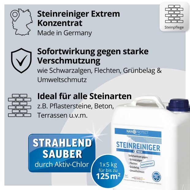 Steinreiniger Extrem - 5 kg - Intensivreiniger