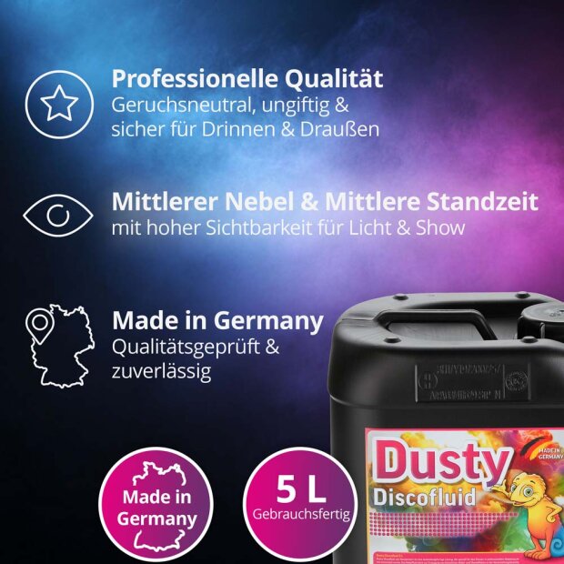 Dusty - 5 Liter - Nebelfluid
