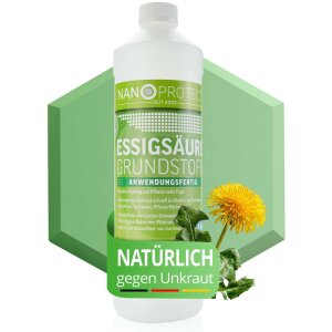 Essigsäure Grundstoff - Unkrautvernichter