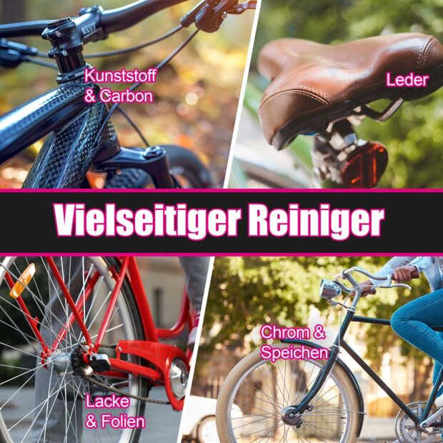 Shinykings Wash & Shine BICYCLE - Wasserloser Fahrradreiniger