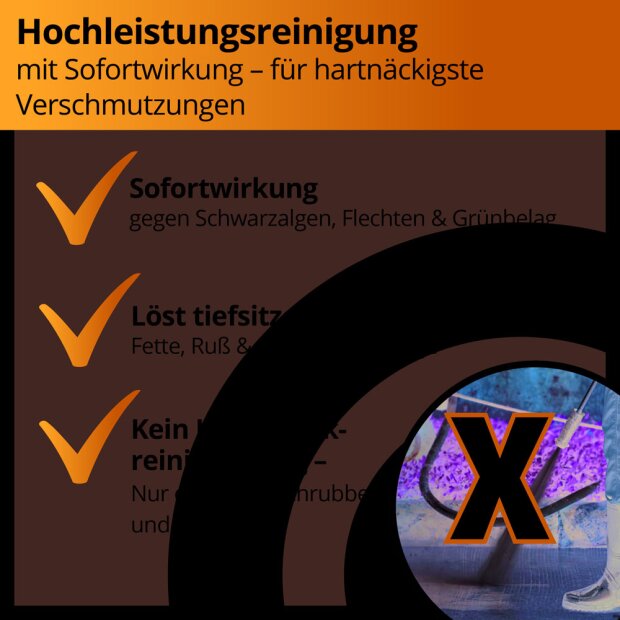 Steinreiniger Extrem - 2 x 1 kg - Intensivreiniger