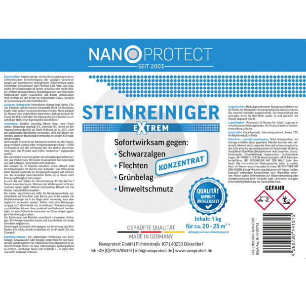 Steinreiniger Extrem - Intensivreiniger