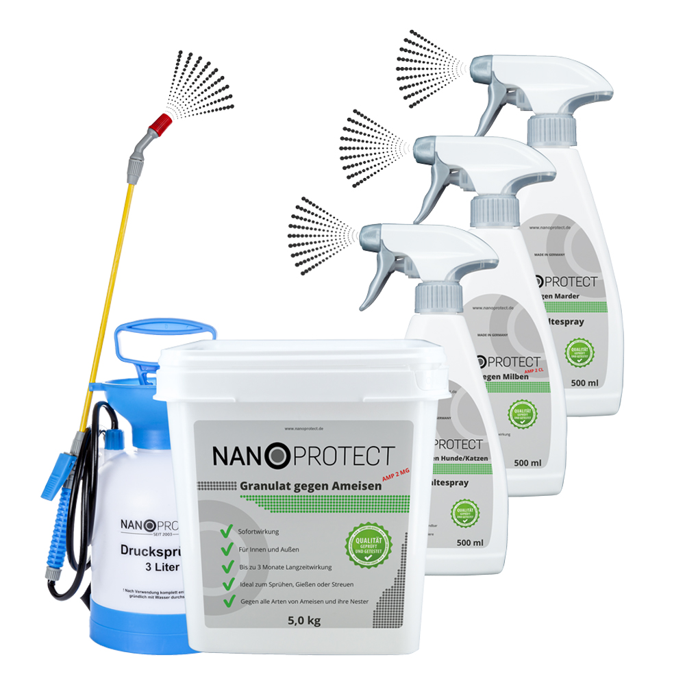 Nanoprotect Tierabwehr und Schädlingsbekämpfung
