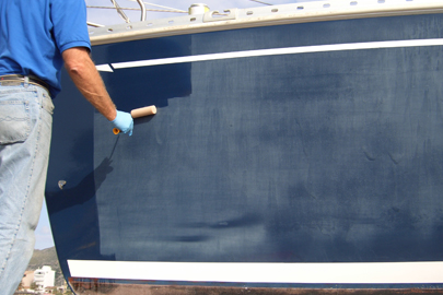 Nanoprotect Marinelack - Recolorierung von GFK